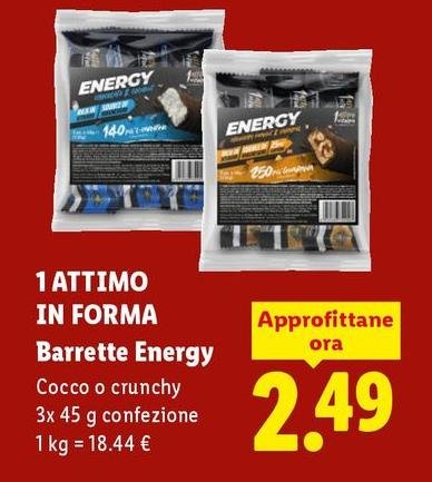 1 Attimo In Forma - Barrette Energy