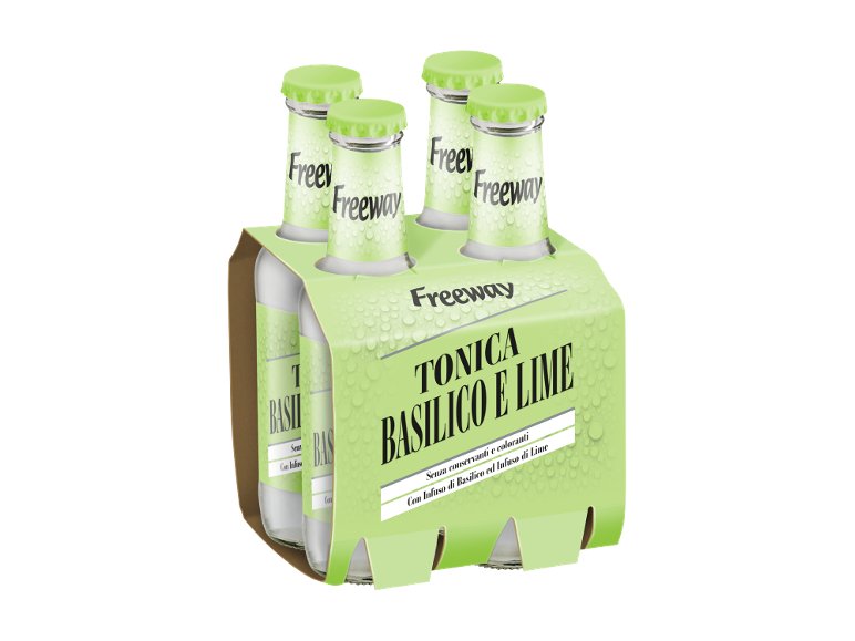 Acqua tonica al basilico e lime