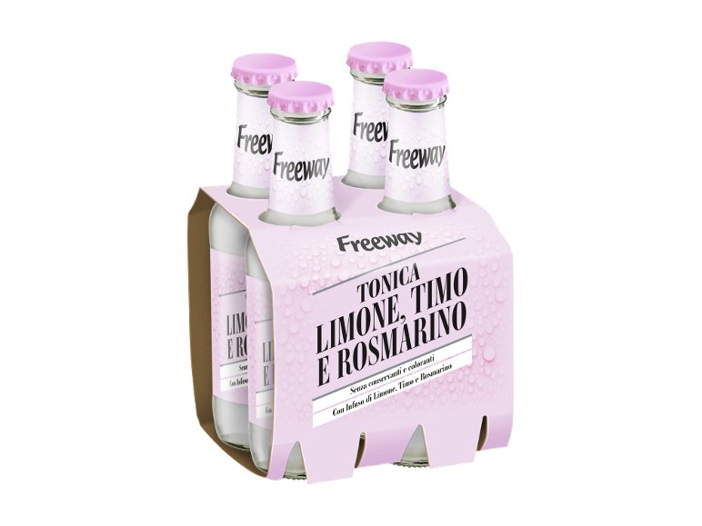 Acqua tonica al limone, timo e rosmarino