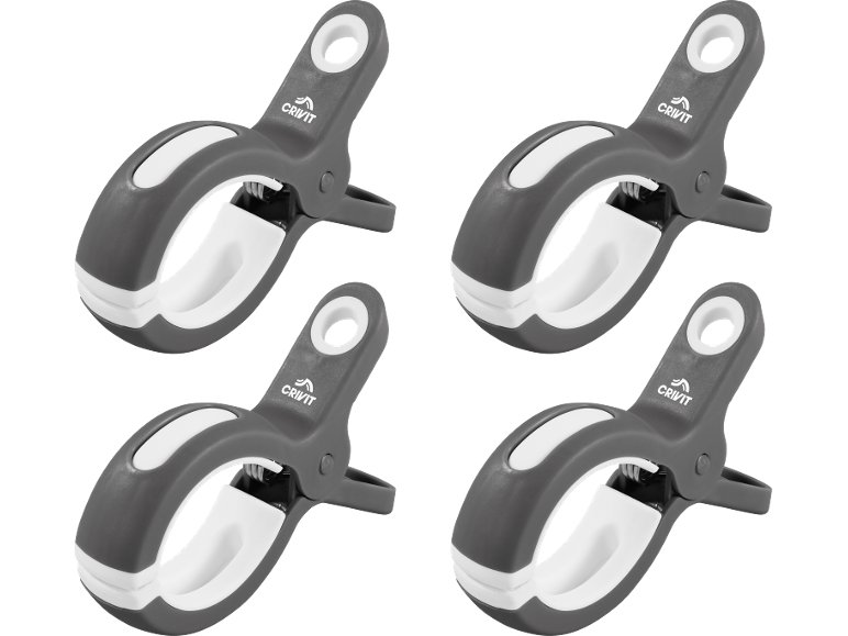 Set mollette per asciugamani, 4 pezzi