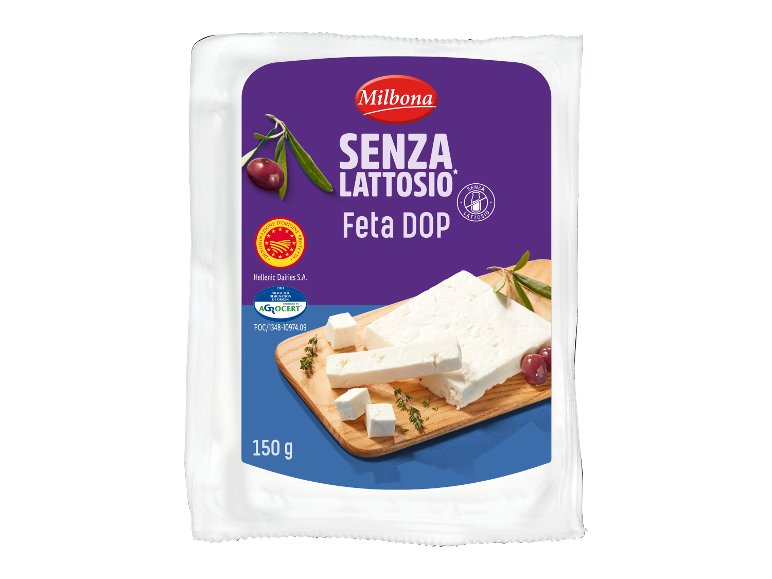 Feta DOP senza lattosio