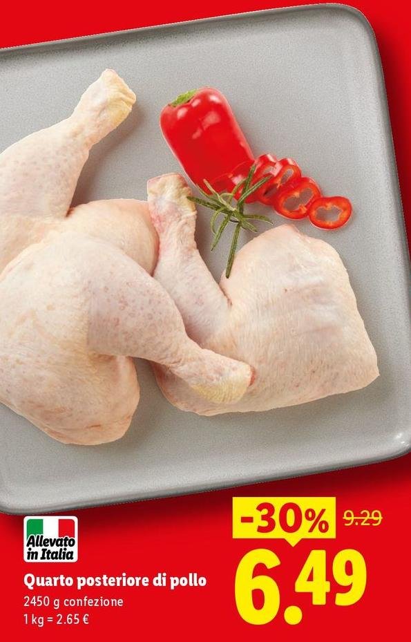Quarto Postitore Di Pollo