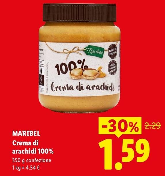 Maribel - Crema Di Arachidi 100%