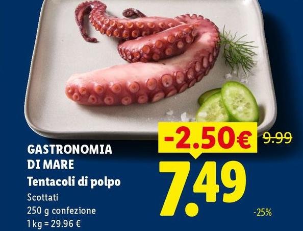 Gastronomia Di Mare - Tentacoli Di Polpo
