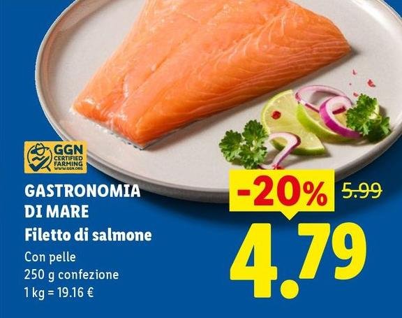 Gastronomia Di Mare - Filetto Di Salmone