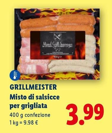 Grillmeister - Misto Di Salsicce Per Grigliata