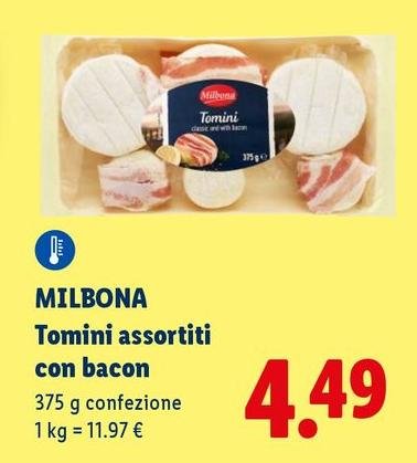 Milbona - Tomini Assortiti Con Bacon