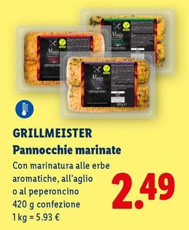 Grillmeister - Pannocchie Marinate