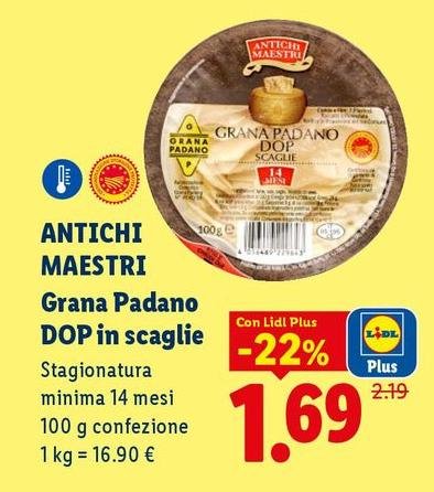Antichi Maestri - Grana Padano DOP In Scaglie