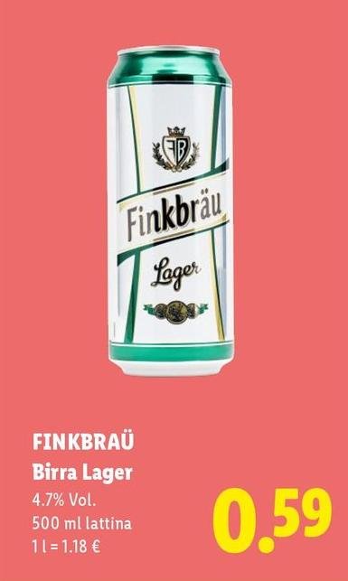 Finkbrau - Birra Lager