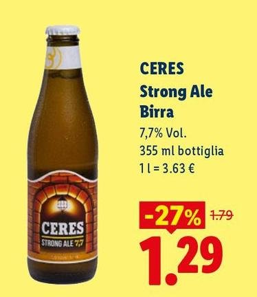 Ceres - Strong Ale Birra