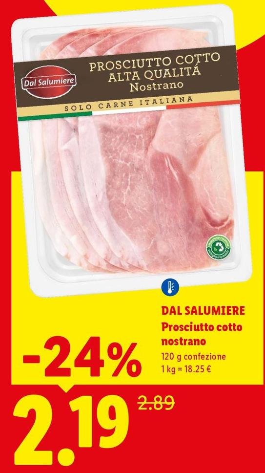 Dal Salumiere - Prosciutto Cotto Nostrano