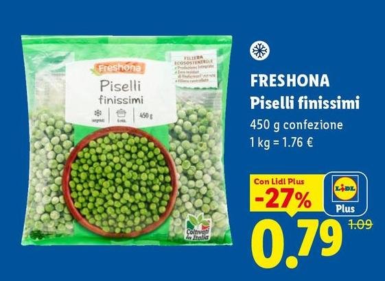 Freshona - Piselli Finissimi