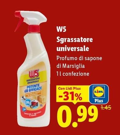W5 - Sgrassatore Universale