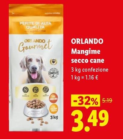 Orlando - Mangime Secco Cane