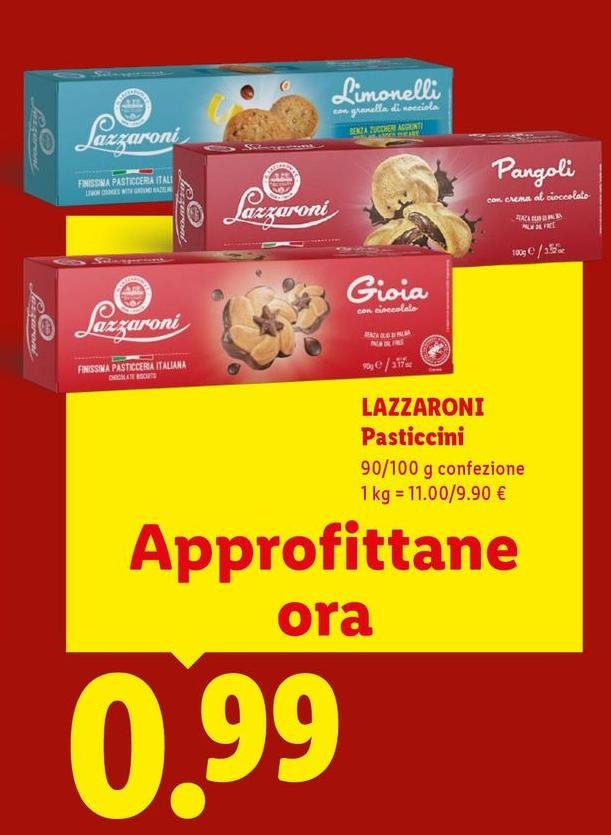 Lazzaroni - Pasticcini