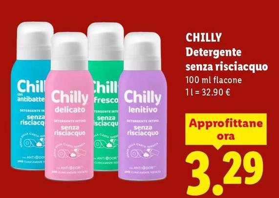 Chilly - Detergente Senza Risciacquo