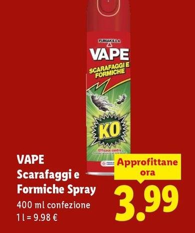 Vape - Scarafaggi E Formiche Spray