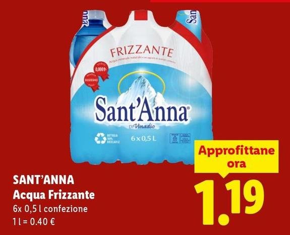 Sant'Anna - Acqua Frizzante