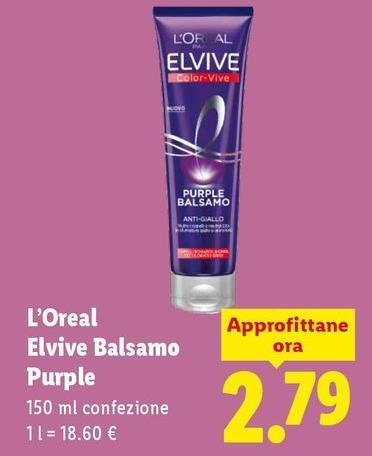 L'Oreal - Elvive Balsamo Purple