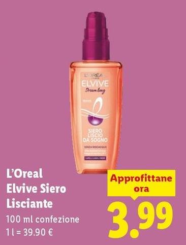 L'Oreal - Elvive Siero Lisciante
