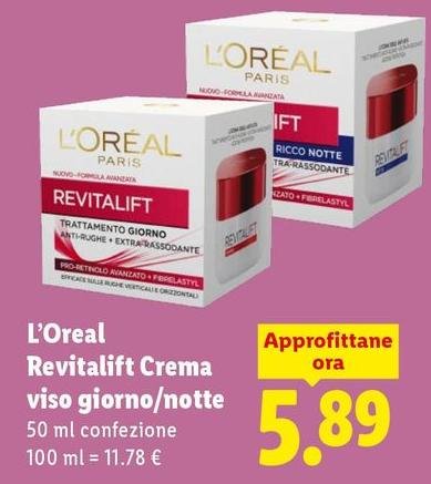 L'Oreal - Revitalift Crema Viso Giorno/Notte