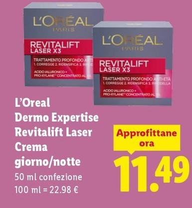 L'Oreal - Dermo Expertise Revitalift Laser Crema Giorno/Notte