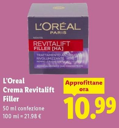 L'Oreal - Crema Revitalift Filler