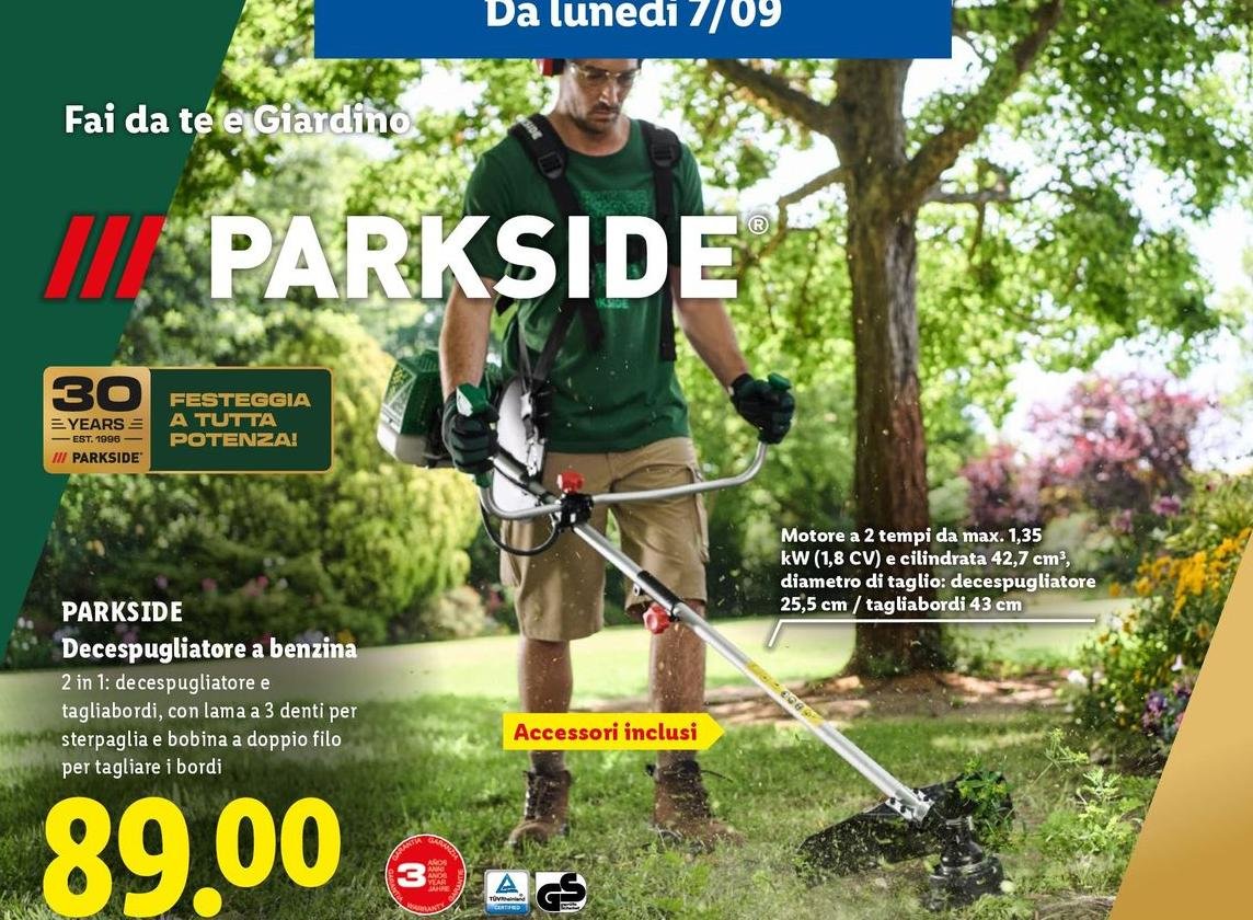 Parkside - Decespugliatore A Benzina