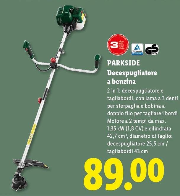 Parkside - Decespugliatore A Benzina