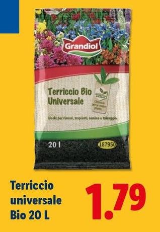 Grandiol - Terriccio Universale Bio 20 L