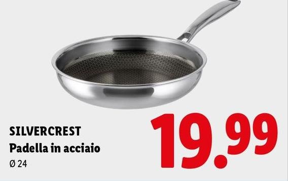 Silvercrest - Padella In Acciaio