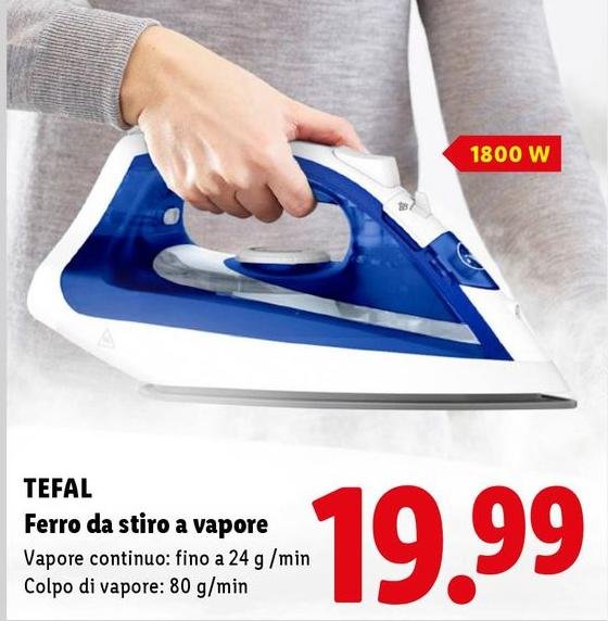 Tefal - Ferro Da Stiro A Vapore