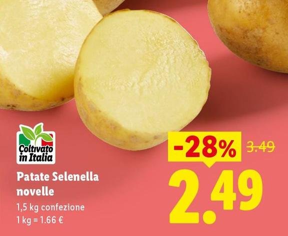 Patate Selenella Novelle