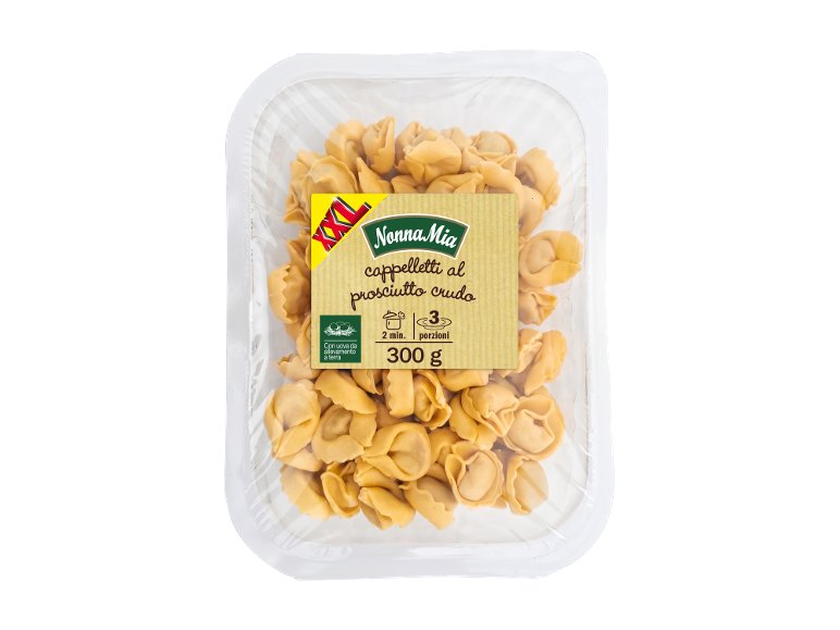 Pasta fresca all'uovo ripiena XXL