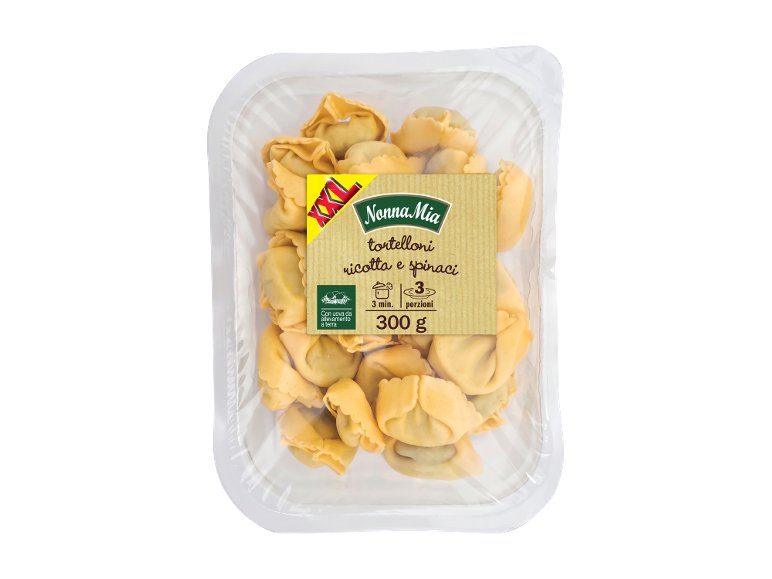Pasta fresca all'uovo ripiena XXL