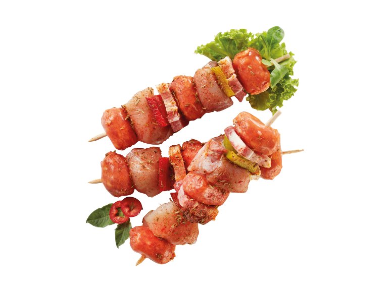 Spiedini Piccanti Di Pollo E Suino