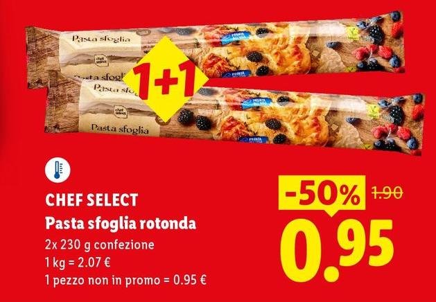 Chef Select - Pasta Sfoglia Rotonda