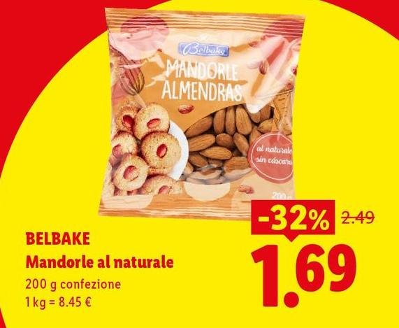 Belbake - Mandorle Al Naturale