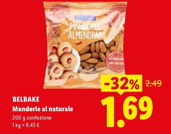 Belbake - Mandorle Al Naturale