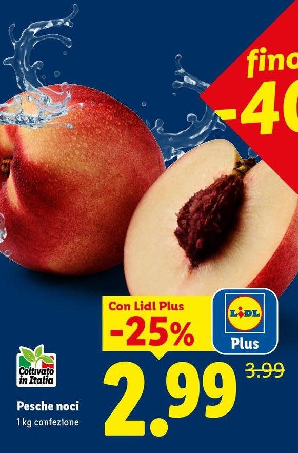 Fina - Pesche Noci