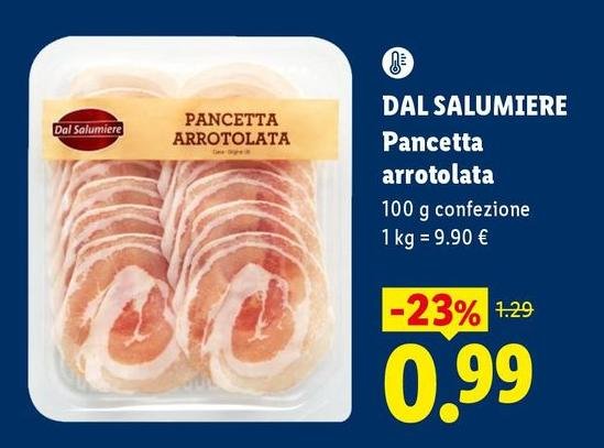 Dal Salumiere - Pancetta Arrotolata