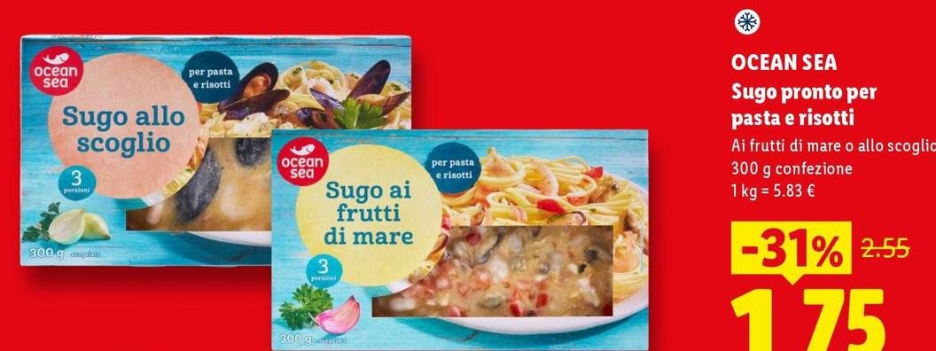 Ocean Sea - Sugo Pronto Per Pasta E Risotti