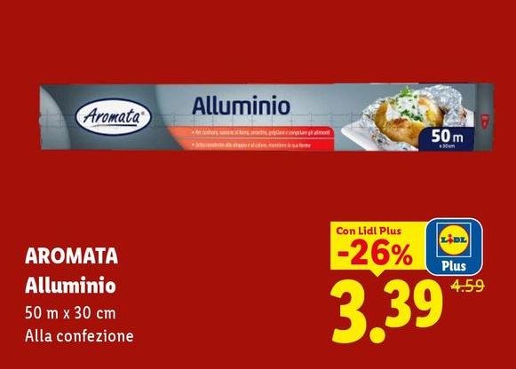 Aromata - Alluminio