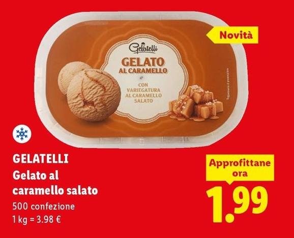 Gelatelli - Gelato Al Caramello Salato