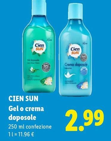 Cien - Gel O Crema Doposole