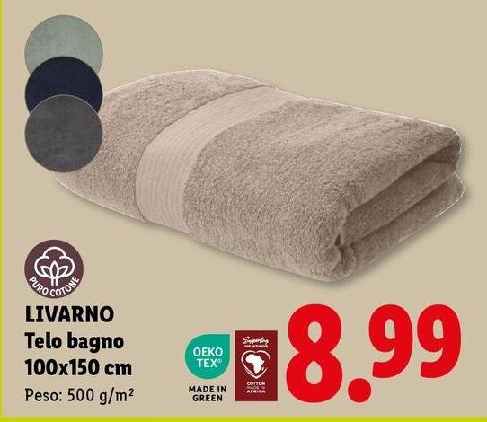 Puro - Telo Bagno 100x150 Cm
