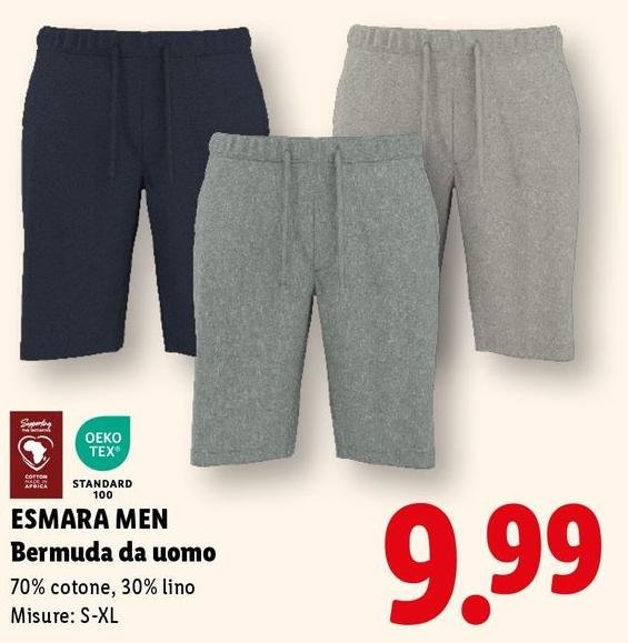 Oeko Tex - Bermuda Da Uomo