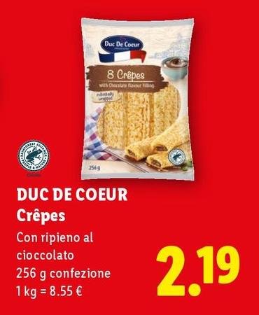Duc De Coeur - Crêpes