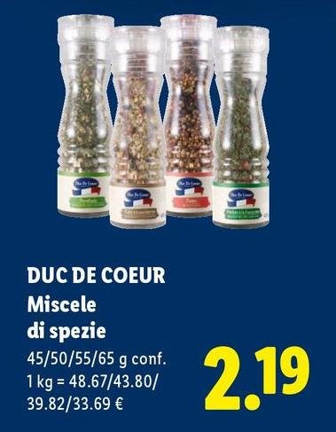 Duc de coeur - Duc De Coeur Miscele Di Spezie